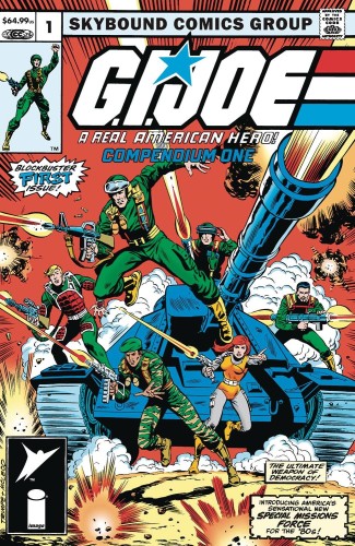 GI JOE A REAL AMERICAN HERO COMPENDIUM TP VOL 01 DIRECT MARKET EXCLUSIVE HERB TRIMPE & BOB MCLEOD CVR (9781534396098)