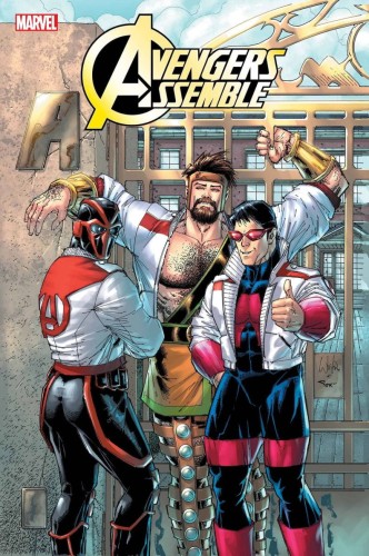 AVENGERS ASSEMBLE #2 (OF 5) WHILCE PORTACIO AVENGERS JACKET VAR