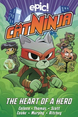 CAT NINJA HC GN VOL 06 HEART OF HERO (9781524888794)