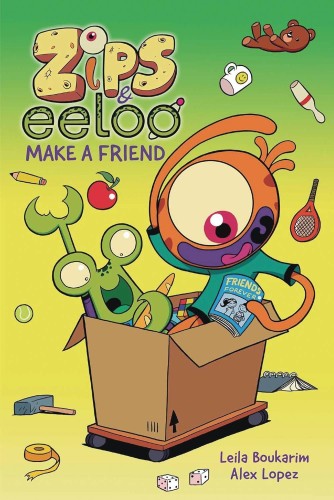 ZIPS AND EELOO GN MAKE A FRIEND (9781524884369)