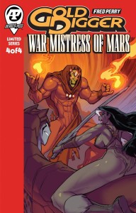 GOLD DIGGER WAR MISTRESS OF MARS #4 (OF 4)