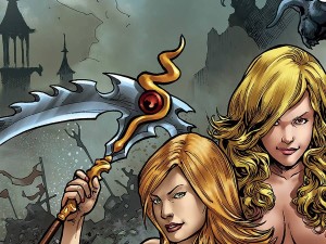 HELLINA SCYTHE WRAP NUDE BAG SET (3CT)