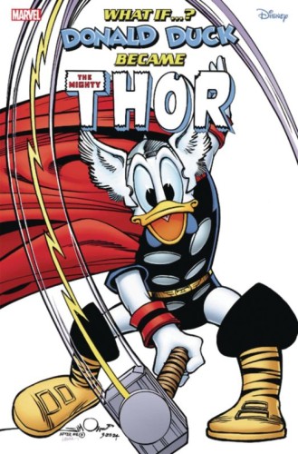 DF MARVEL & DISNEY WHAT IF DONALD BECAME THOR SIMONSON CGC