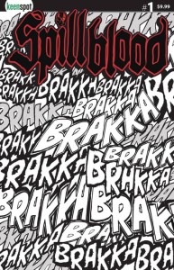 SPILLBLOOD #1 CVR D BLANK SKETCH FLIP