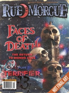 RUE MORGUE MAGAZINE #221 XMAS SPECIAL