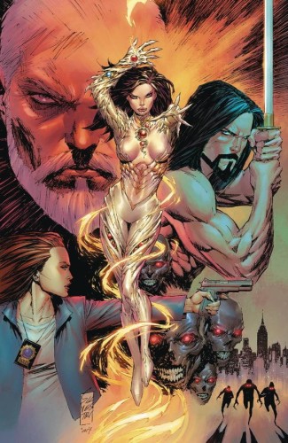 WITCHBLADE #1 CVR E INC 1:25 MARC SILVESTRI & ARIF PRIANTO VIRGIN VAR