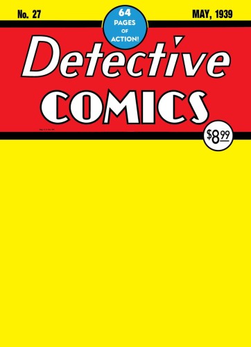 BATMAN DAY 2024 - DETECTIVE COMICS #27 GOLDEN AGE FACSIMILE EDITION CVR B BLANK VAR