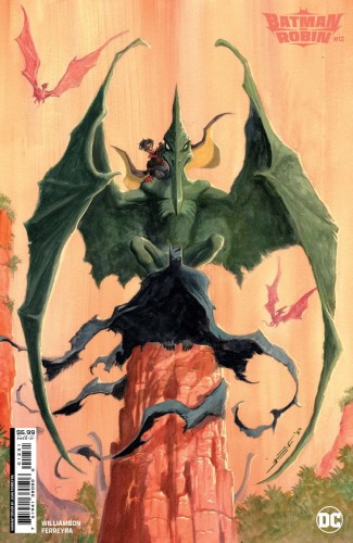 BATMAN AND ROBIN #12 CVR B JUAN FERREYRA CARD STOCK VAR