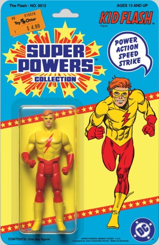 FLASH #12 CVR D JASON GEYER & ALEX SAVIUK DC SUPER POWERS CARD STOCK VAR