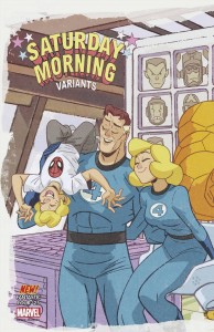FANTASTIC FOUR #25 TBD ARTIST SATURDAY MORNING CONNECT VAR