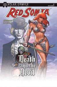 RED SONJA DEATH AND THE DEVIL #1 CVR H LINSNER ATLAS LIEBERMAN SGN