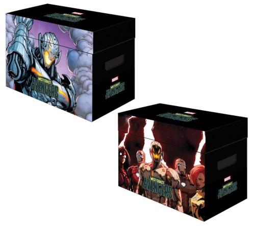 MARVEL GRAPHIC COMIC BOX WEST COAST AVENGERS (PUDŁO NA KOMIKSY)