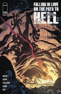 FALLING IN LOVE ON PATH TO HELL #6 CVR A BROWN