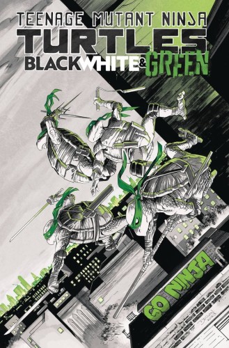 TMNT BLACK WHITE & GREEN TP (9798887241579)