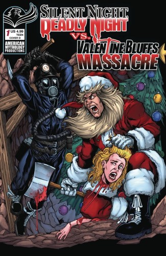 SILENT NIGHT DEADLY NIGHT VS VALENTINE BLUFFS MASSACRE #1 D