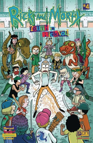 RICK AND MORTY YOUTH IN RICKVOLT #4 CVR A GREGORI