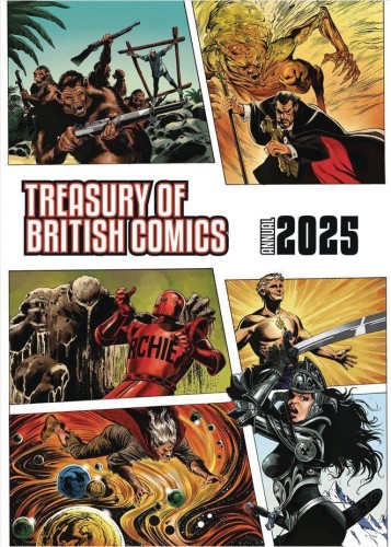 TREASURY OF BRITISH COMICS ANNUAL 2025 HC (9781837864980)