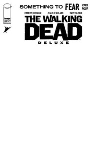 WALKING DEAD DLX #100 CVR J BLANK SKETCH CVR