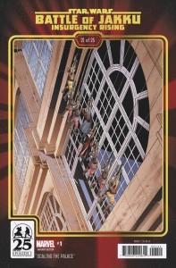 STAR WARS BATTLE OF JAKKU INSURGENCY RISING #1 (OF 4) 25TH ANN VAR