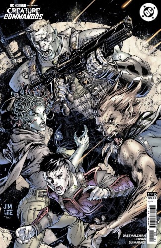 DC HORROR PRESENTS CREATURE COMMANDOS #1 (OF 6) CVR C JIM LEE CARD STOCK VAR