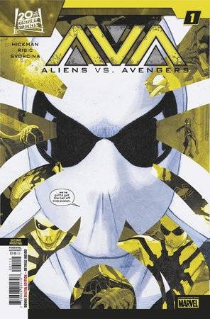 ALIENS VS AVENGERS #1 (OF 4) 2ND PTG ESAD RIBIC VAR