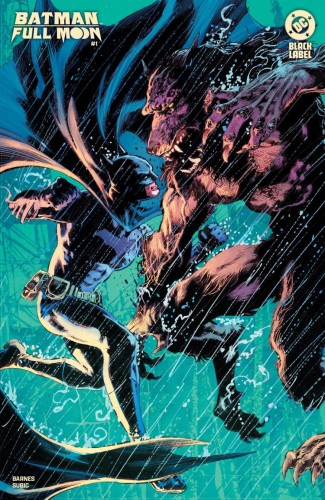 BATMAN FULL MOON #1 (OF 4) CVR E INC 1:25 MIKE PERKINS CARD STOCK VAR