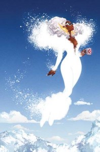 X-MEN #29 50 COPY INCV RUSSELL DAUTERMAN SKI CHALET VIR VAR