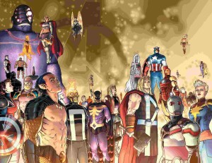 AVENGERS FOREVER BY JASON AARON OMNIBUS HC AARON KUDER