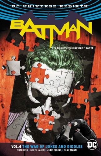 BATMAN (REBIRTH) TP VOL 04 THE WAR OF JOKES AND RIDDLES (2025 EDITION) (9781799500346)