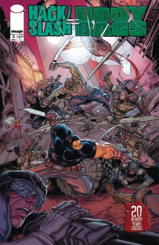 HACK SLASH BODY BAGS #3 (OF 4) CVR B KURTH