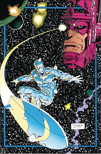 SILVER SURFER RETURN TO THE SPACEWAYS OMNIBUS HC LIM CVR (9781302964429)
