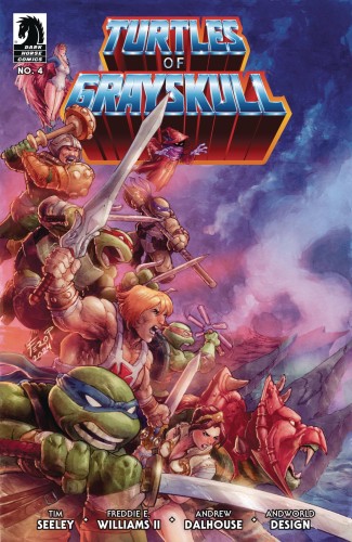 MASTERS OF UNIVERSE TMNT TURTLES OF GRAYSKULL #4 CVR C PENICHE