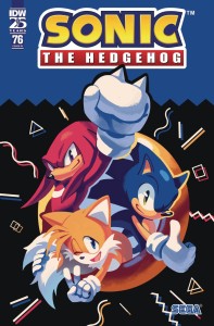 SONIC THE HEDGEHOG #76 10 COPY FOURDRAINE FA