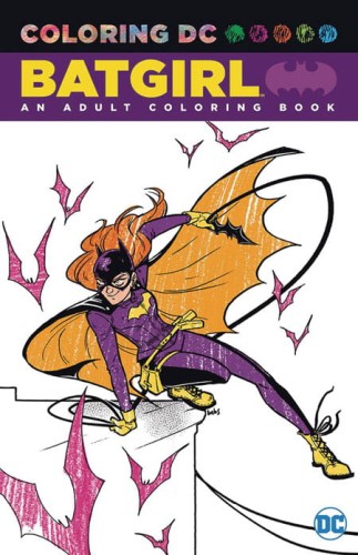 BATGIRL AN ADULT COLORING BOOK TP (9781401268350)