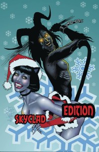 TAROT WITCH OF THE BLACK ROSE #125 SKYCLAD NAUGHTY LIST