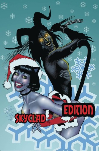 TAROT WITCH OF THE BLACK ROSE #125 SKYCLAD NAUGHTY LIST