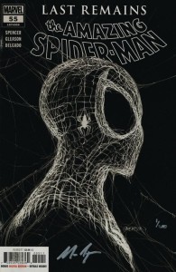 DF AMAZING SPIDER-MAN #55 SPENCER SLVER SGN