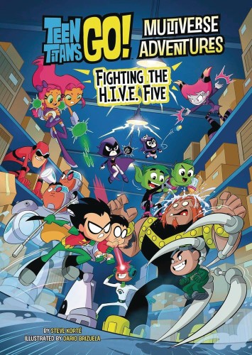 TEEN TITANS GO SC FIGHTING HIVE FIVE (9781669089148)