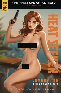 HEAT SEEKER COMBUSTION GUN HONEY SERIES #1 CVR I LI NUDE