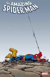 AMAZING SPIDER-MAN #61 AARON KUDER THE THING VAR