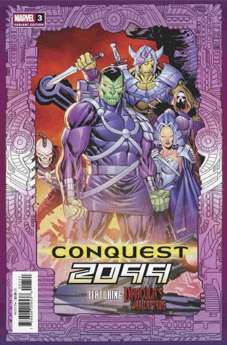 CONQUEST 2099 #3 (OF 5) KEN LASHLEY FRAME VAR