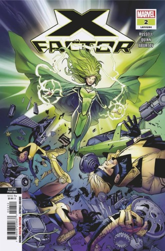 X-FACTOR #2 2ND PTG GREG LAND VAR