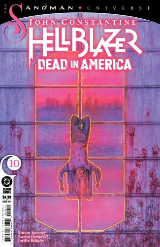 JOHN CONSTANTINE HELLBLAZER DEAD IN AMERICA #10 (OF 11) CVR A AARON CAMPBELL