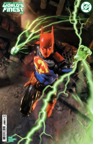 BATMAN SUPERMAN WORLDS FINEST #33 CVR E MCFARLANE TOYS CARD STOCK VAR
