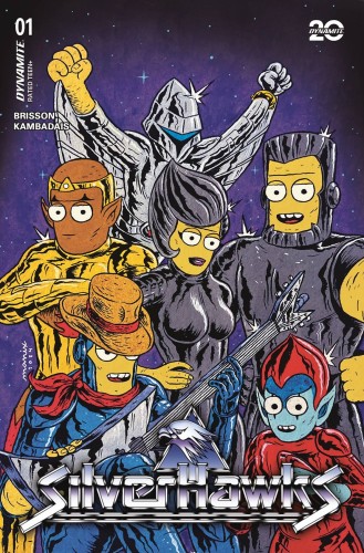 SILVERHAWKS #1 CVR H MANIX