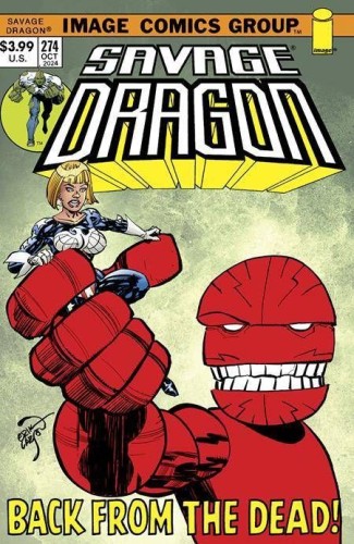 SAVAGE DRAGON #274 CVR B LARSEN
