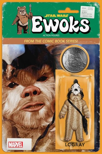 STAR WARS EWOKS #4 (OF 4) JTC ACTION FIGURE VAR