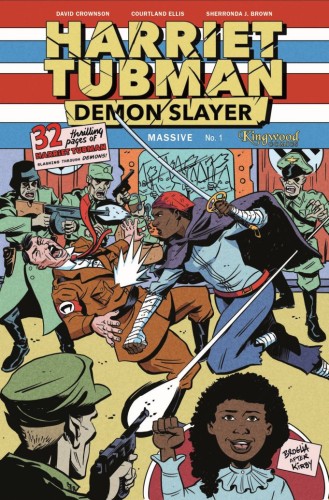 HARRIET TUBMAN DEMON SLAYER #1 KIRBY HOMAGE METAL