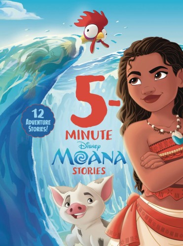 5 MINUTE MOANA STORIES HC (9781368081689)