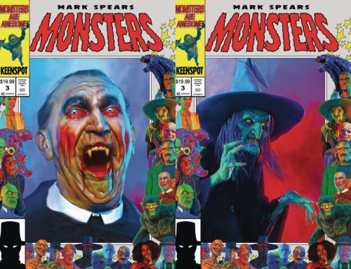MARK SPEARS MONSTERS #3 CVR F HOLOFOIL FLIP